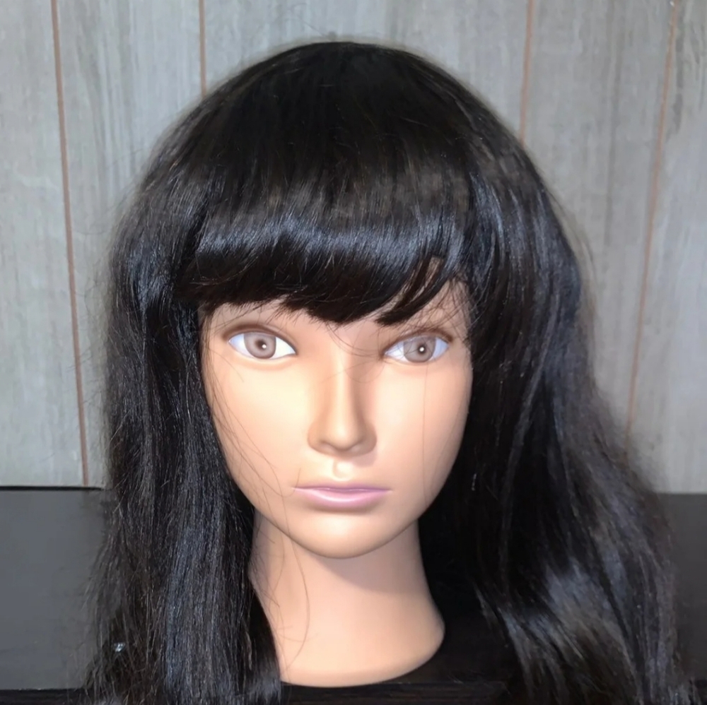 18 inch human hair wig